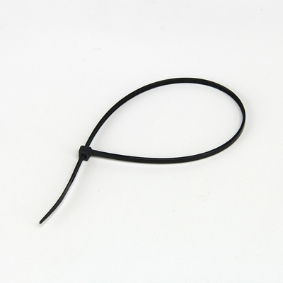 Ampia lunghezza di nylon usata delle fascette ferma-cavo 200mm del nero di norma