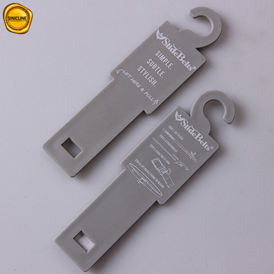 Centri commerciali Grey Belt Display Hooks With che stampa LOGO