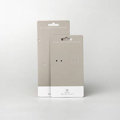 Carte di intestazione di carta eleganti amichevoli di Eco per Grey Socks