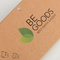 Le carte di intestazione sostenibili di carta kraft hanno personalizzato Logo Offest Printing