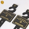 L'oro sventa timbrando il gabinetto di Logo Plastic Belt Hangers For