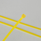 Auto di nylon giallo delle fascette ferma-cavo 3.6mmX250mm di multi scopo che chiude le 66 fascette ferma-cavo a chiave di nylon